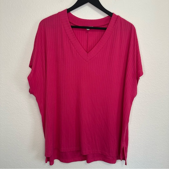 white birch Tops - White Birch Hot Pink Blouse – Size XL